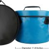 Collapsible Camping Bucket with Lid 5 Gallon for Traveling Fishing Gardening - Image 2