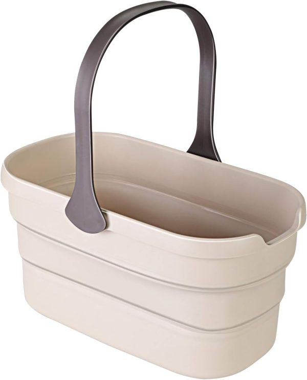 Collapsible Bucket, Bucket for Cleaning Mop, 10L(2.6Gallon) Multiuse Foldable Water Pail, Portable Handy Basket for Cleaning Mop, Camping, Tailgating and More